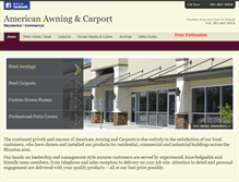 Tablet Screenshot of carportstore.com